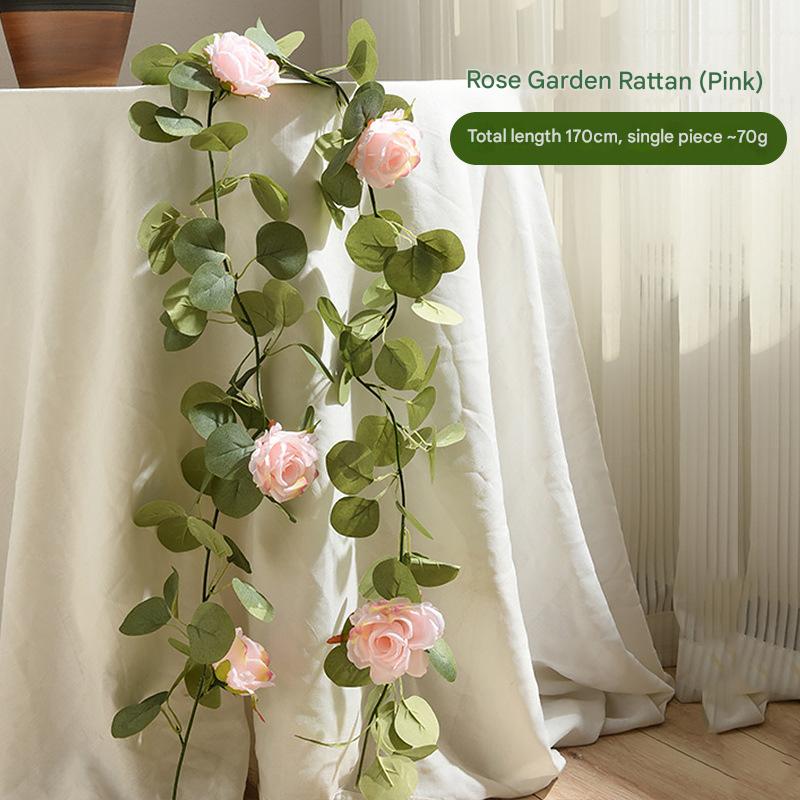 Rose Garden Rattan B Pink