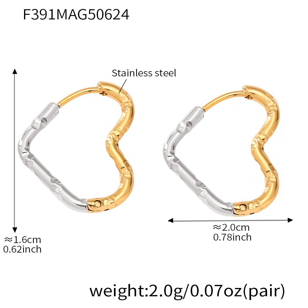 F391-gold earrings