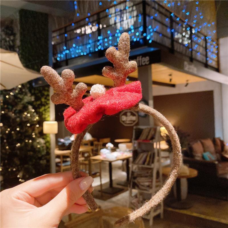 11. Curry antler hat headband