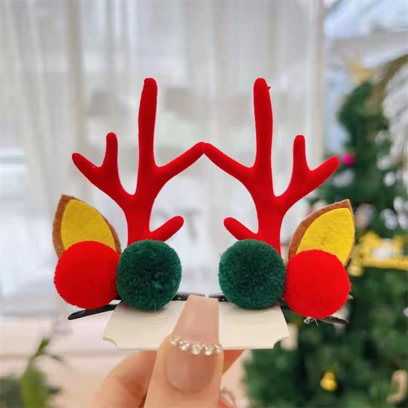 10# fur ball red antlers