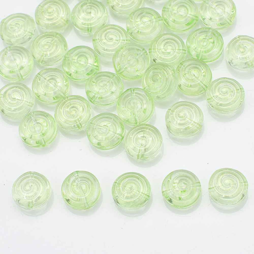 Gold powder light green