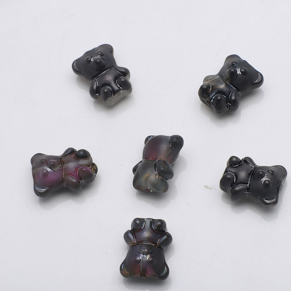 Frosted half Gun black and purple