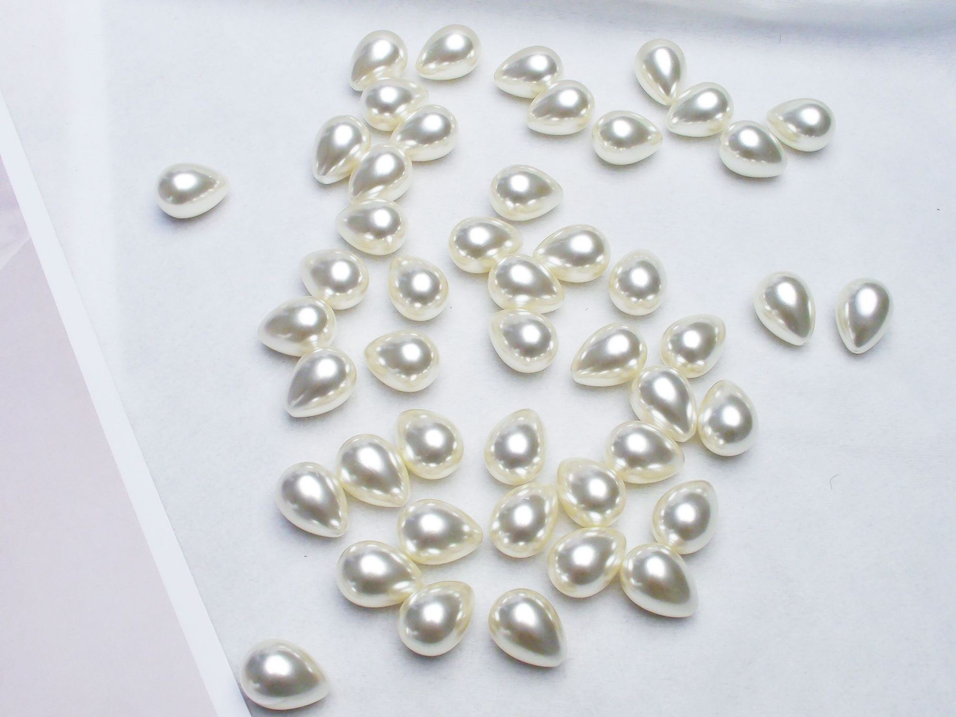 Beige water drops