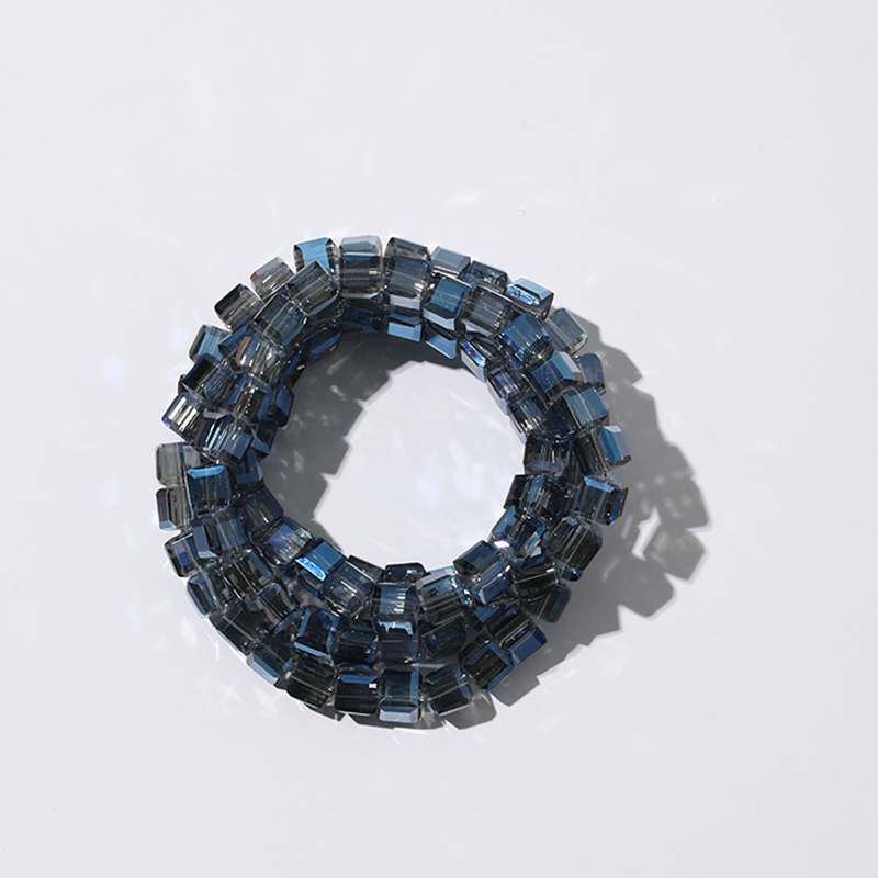 Square wood Blue