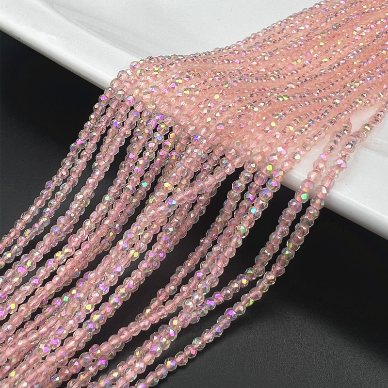A4 plating light pink AB color
