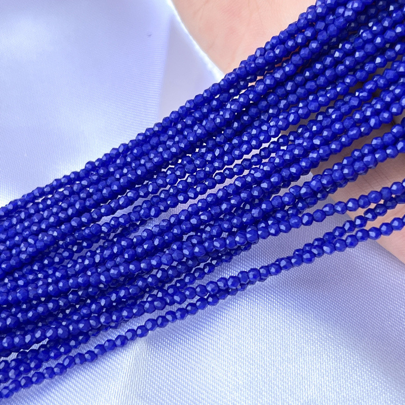 Sapphire blue porcelain