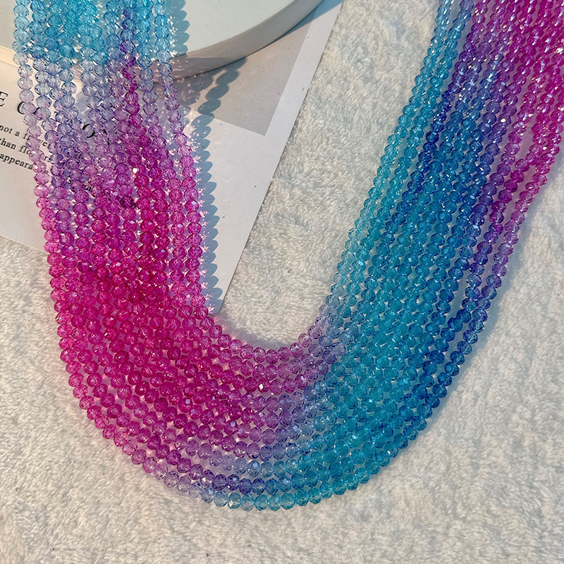 Gradient blue purple rose Red