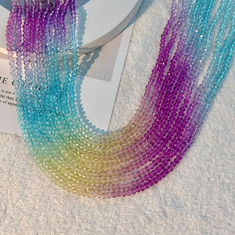 Gradient purple blue yellow