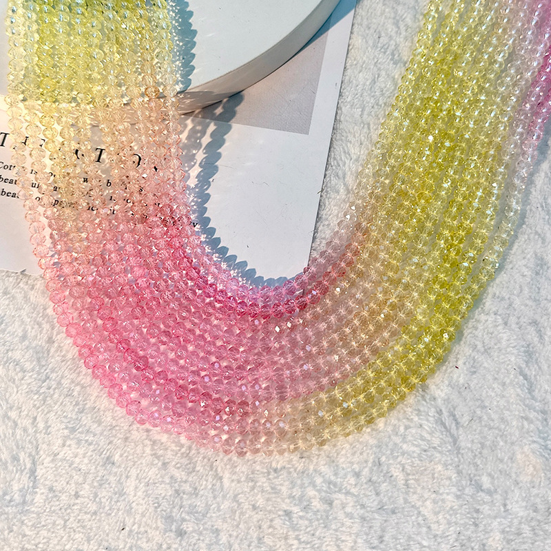 Gradient yellow powder