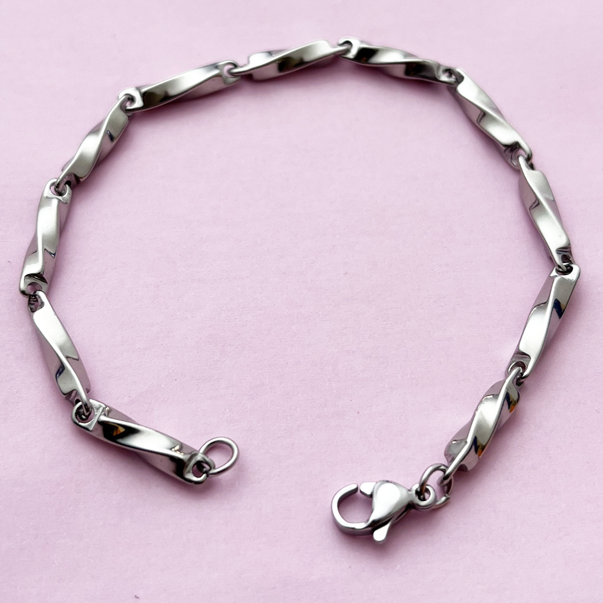 Lobster clasp-thick 3.8mm-length 20.5cm