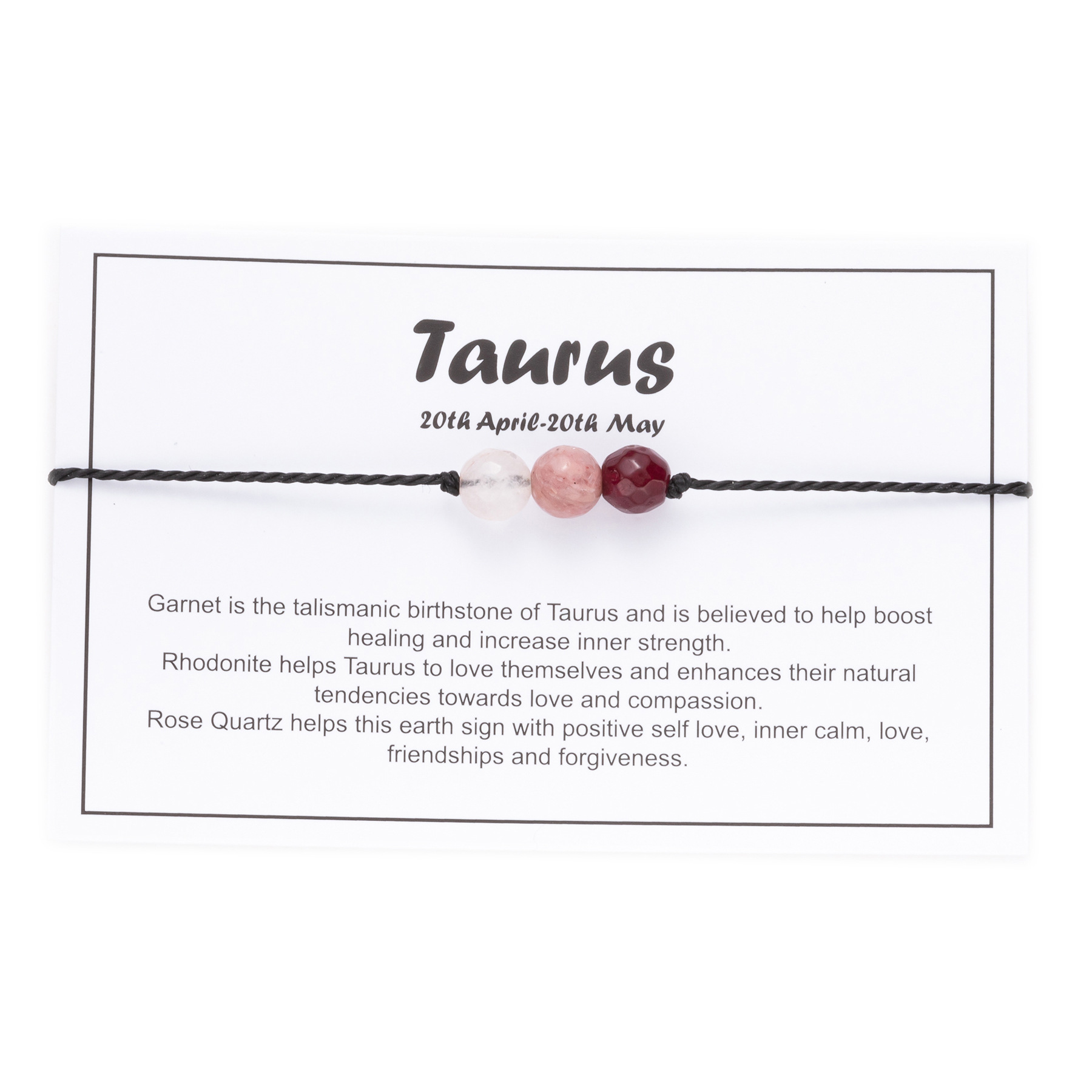 Taurus (with card)