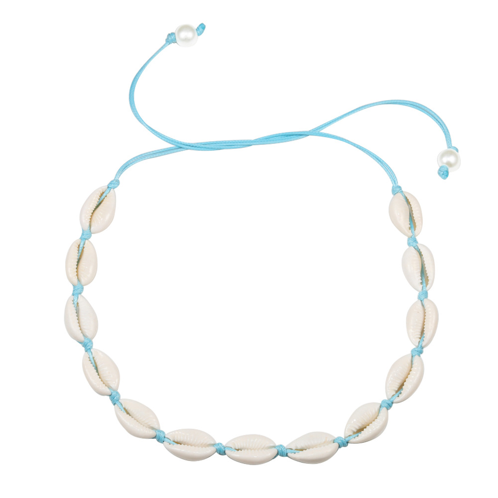 Pearl Pendant-blue line