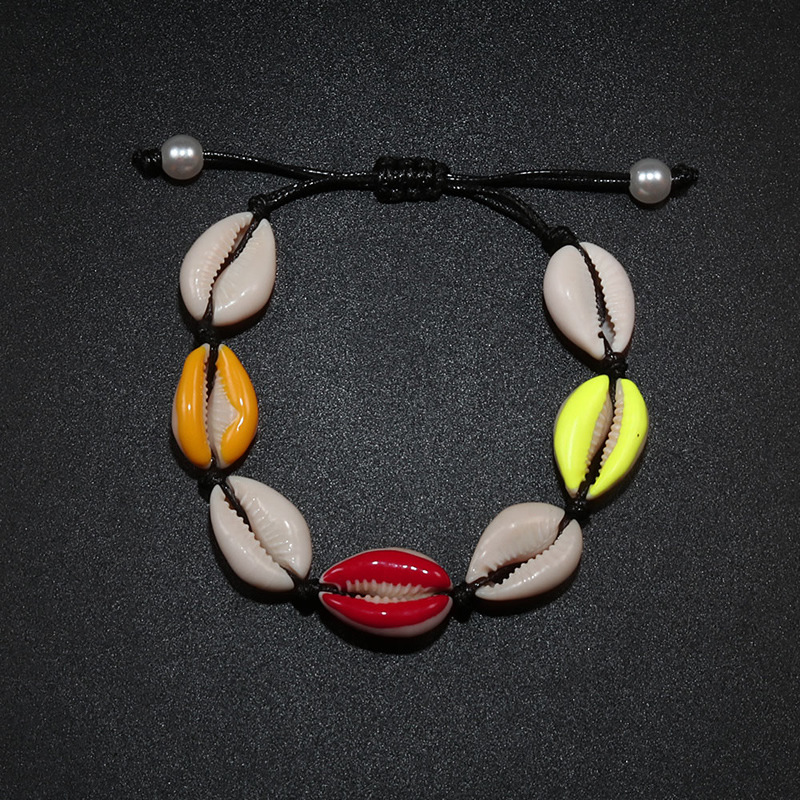 Red and yellow bracelet