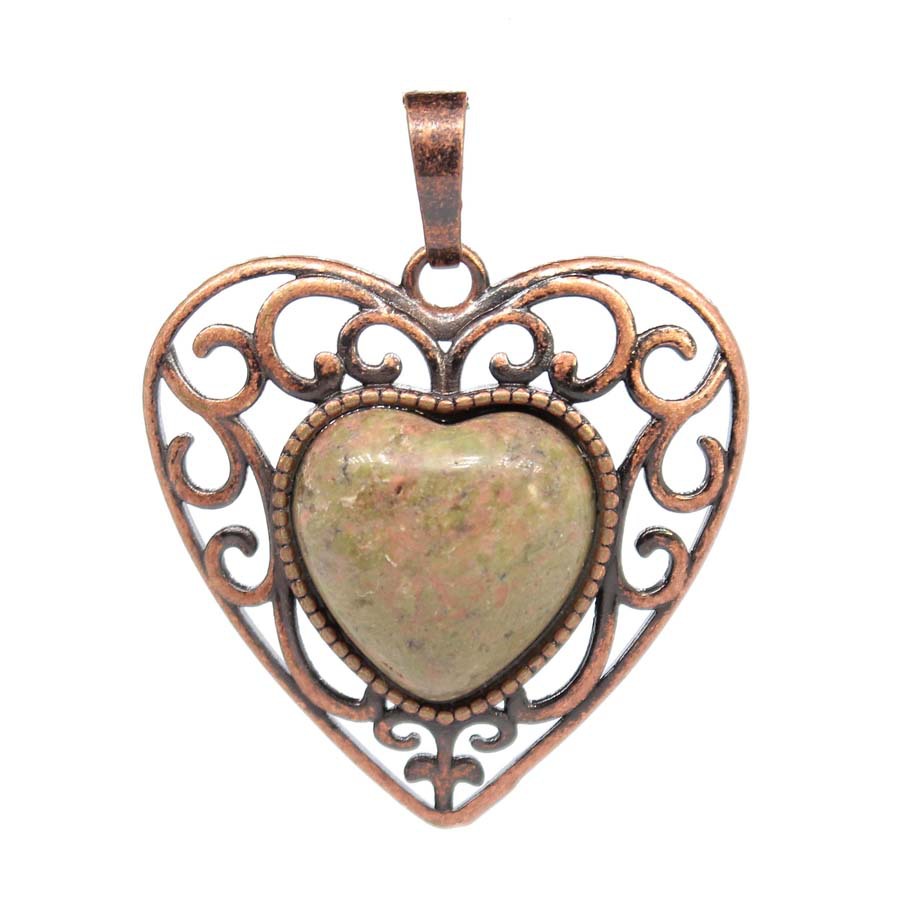 Flower green stone