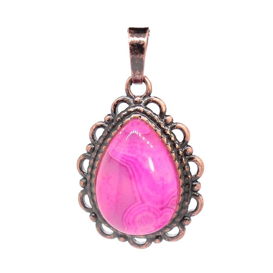 Rose red agate