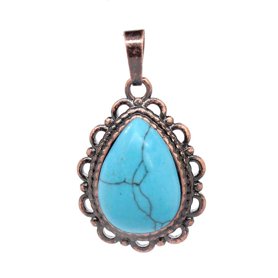 Synthetic blue turquoise