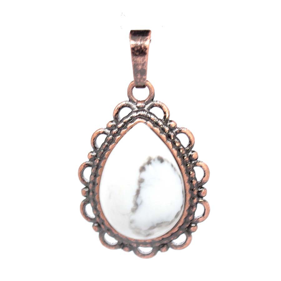 Synthetic white turquoise