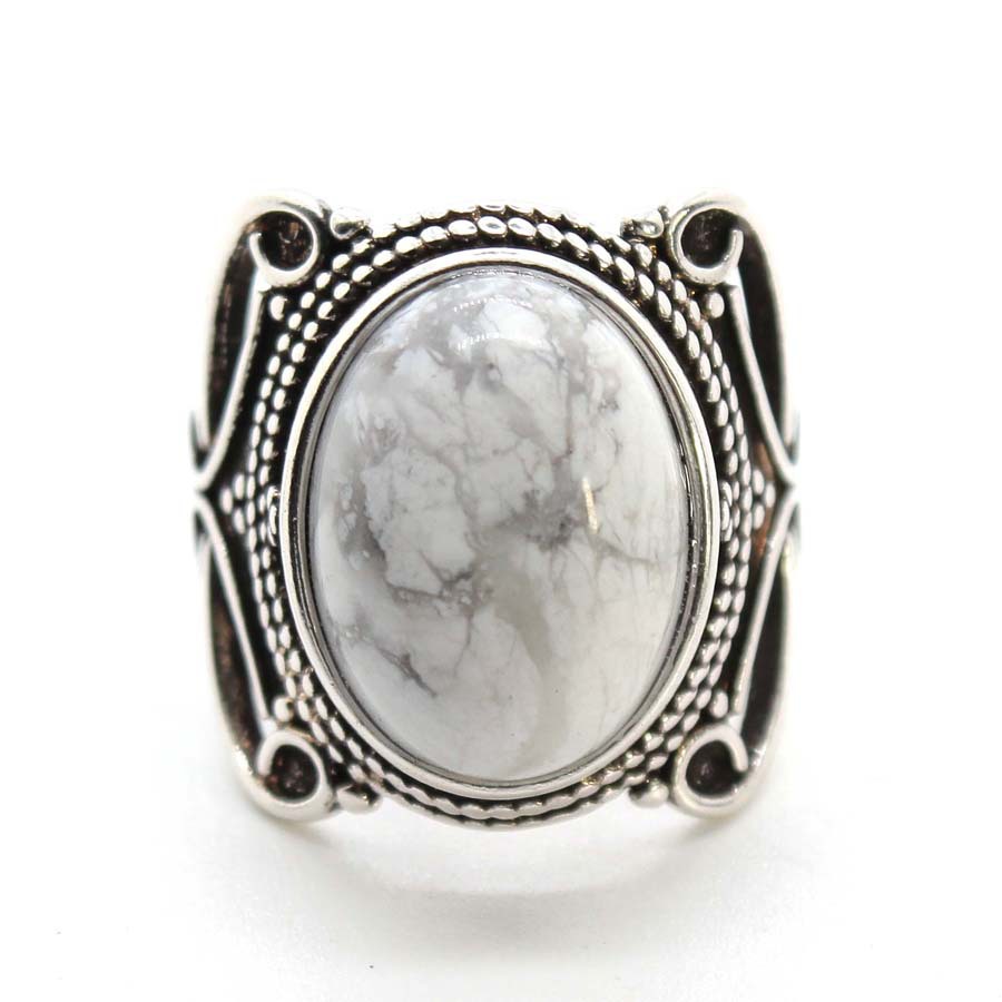 Synthetic white turquoise