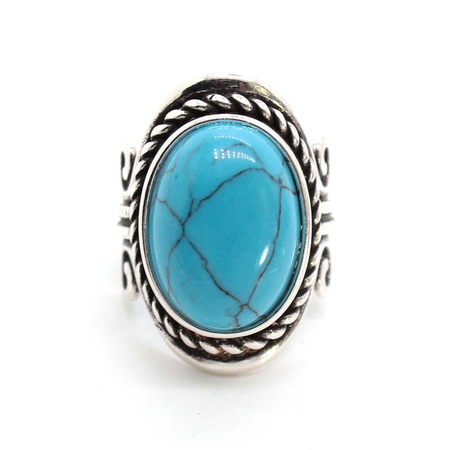 Synthetic blue turquoise