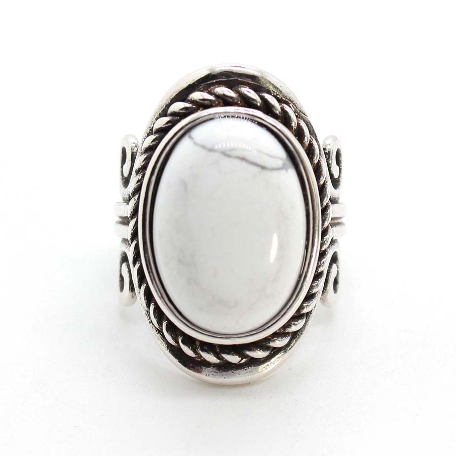 Synthetic white turquoise