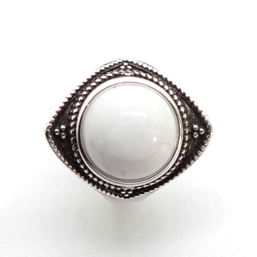 Synthetic white turquoise
