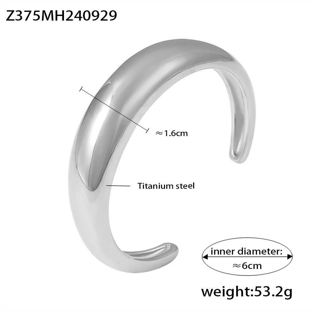 Z375-steel color bracelet