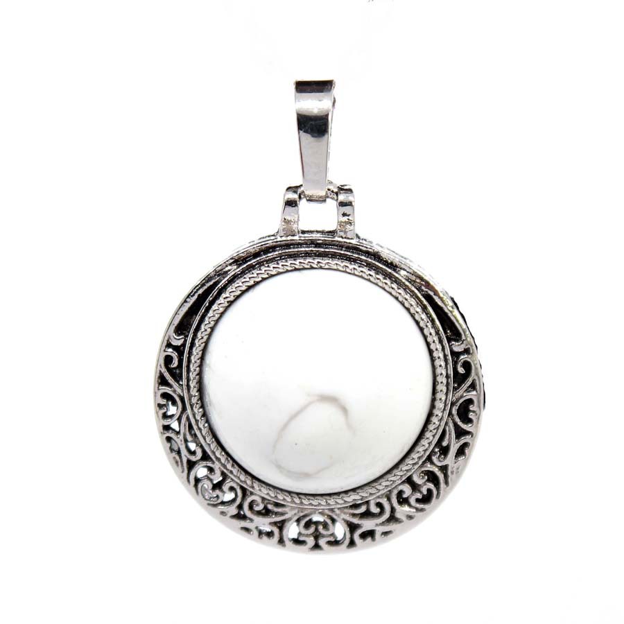 Synthetic white turquoise