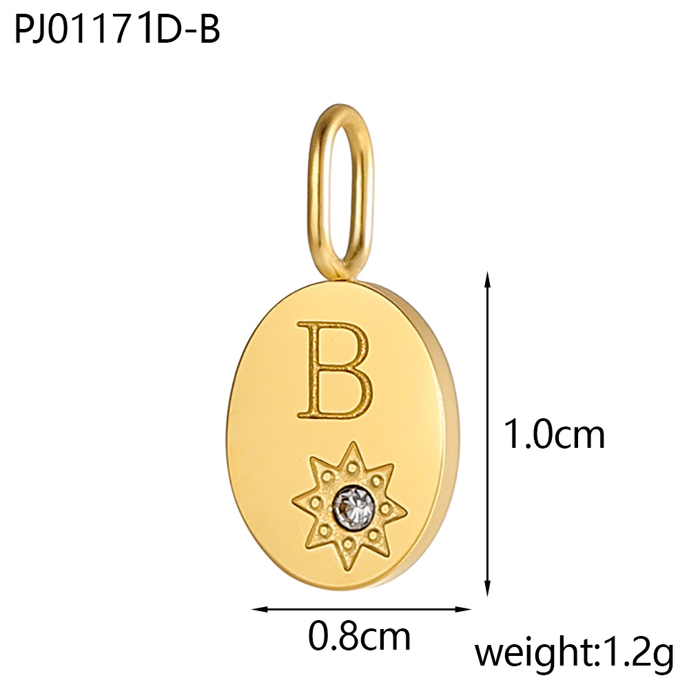 Diamond medal letter-b