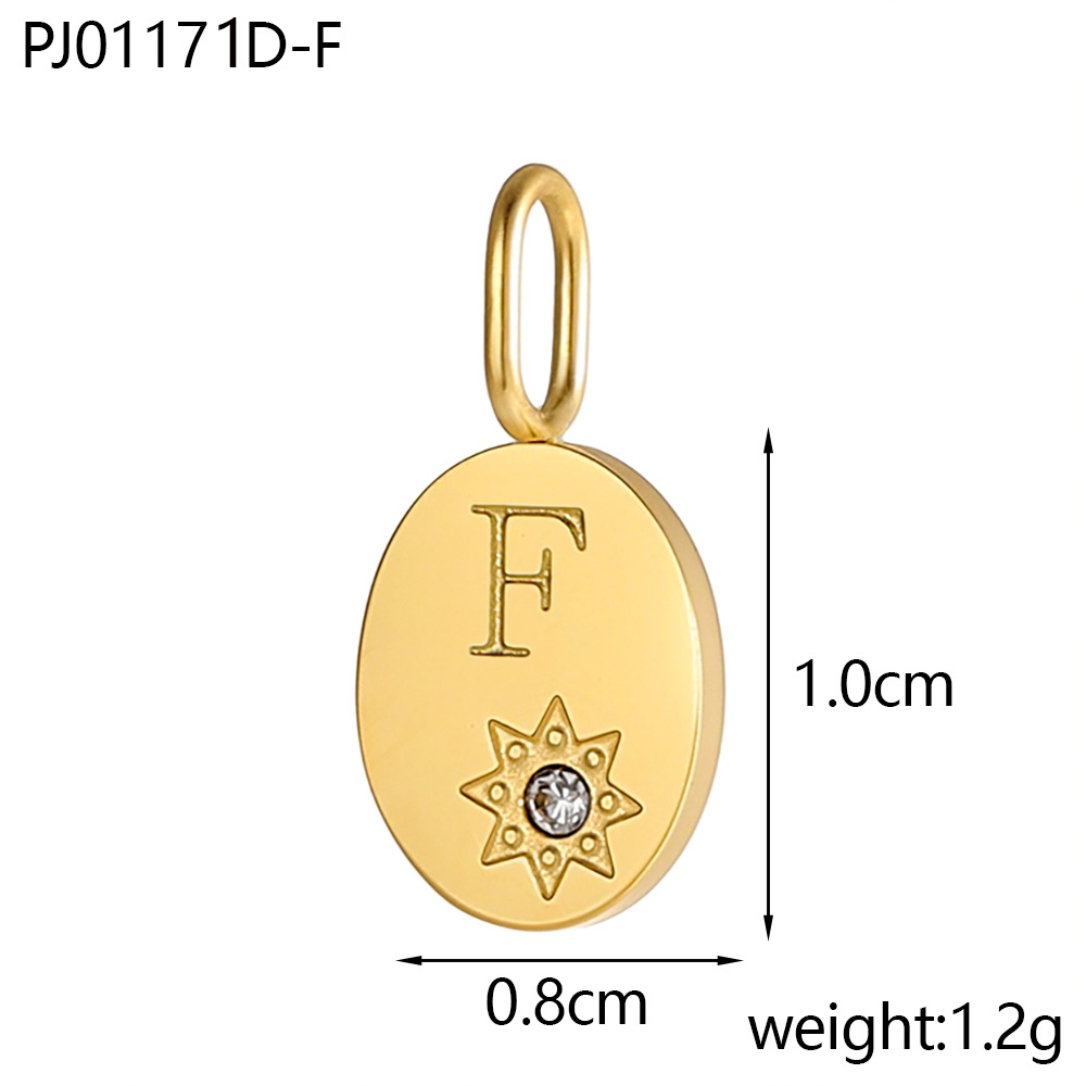 Diamond medal letter-f