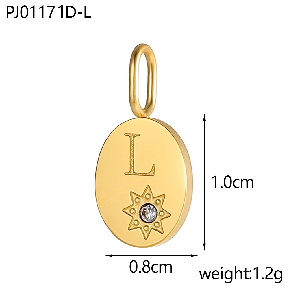 Diamond medal letter-l