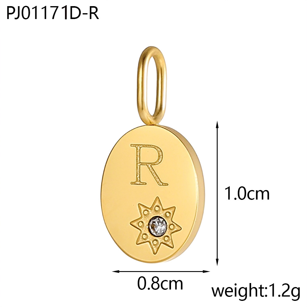 Diamond medal letter-r