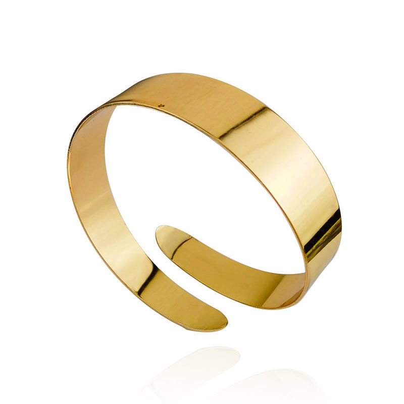GOLD GLASS ARM RING