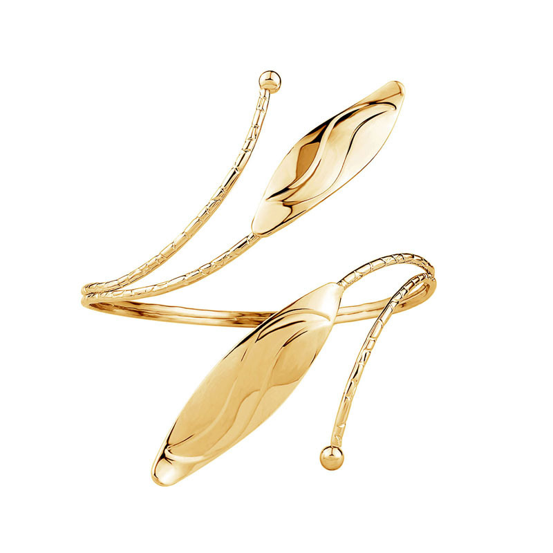 Golden Leaf arm ring