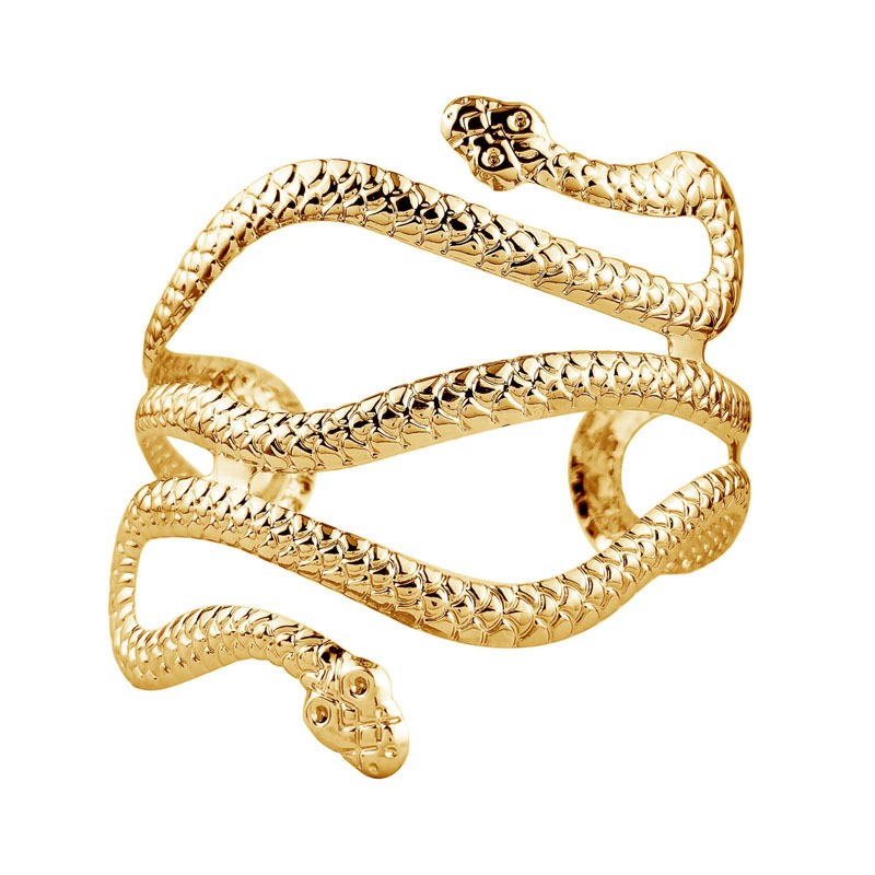 Golden Snake Bracelet