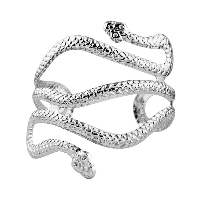 Silver Snake Bracelet