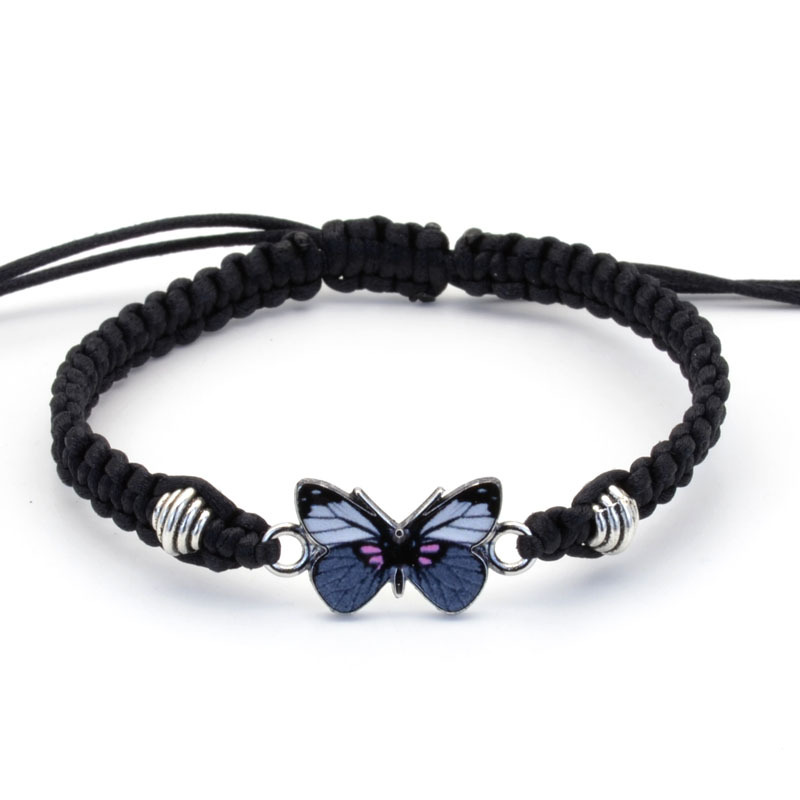 Black Line Grey Butterfly