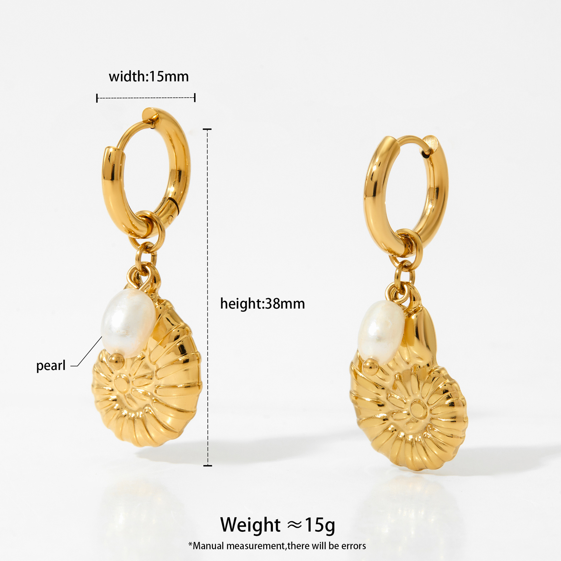 Conch gold d3038