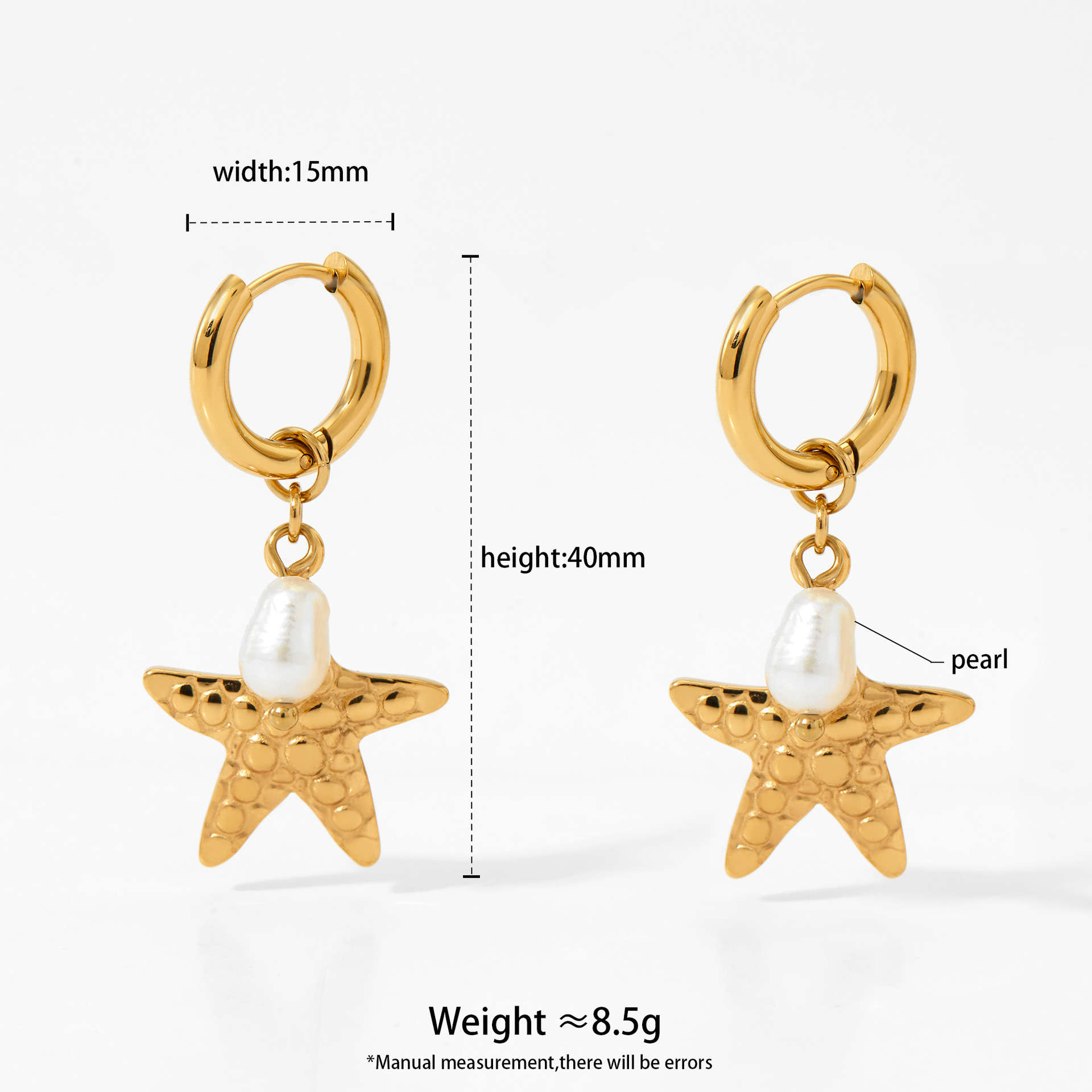 Starfish gold d3025
