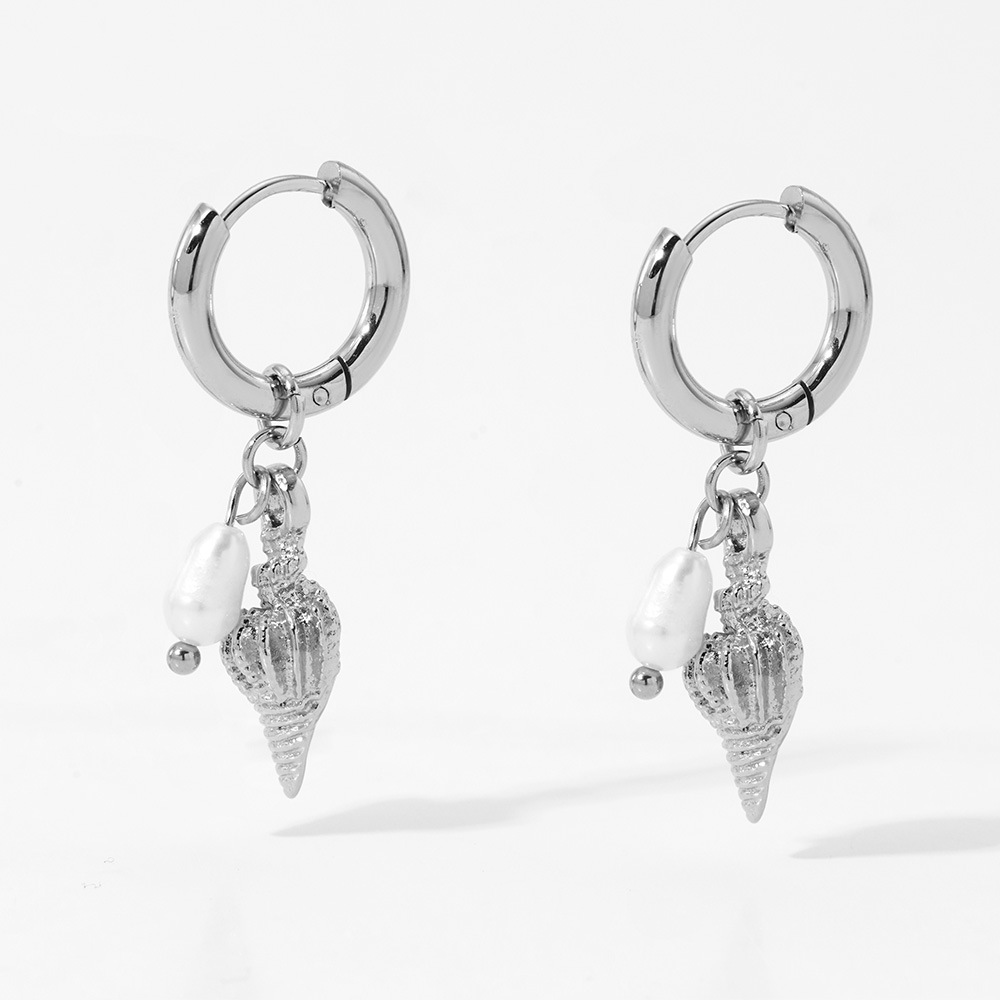 Small snail silver d3068
