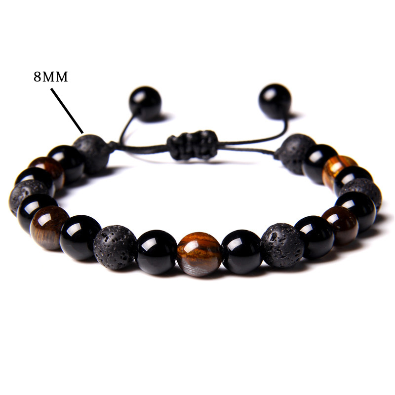 Yellow Tiger eye volcanic stone