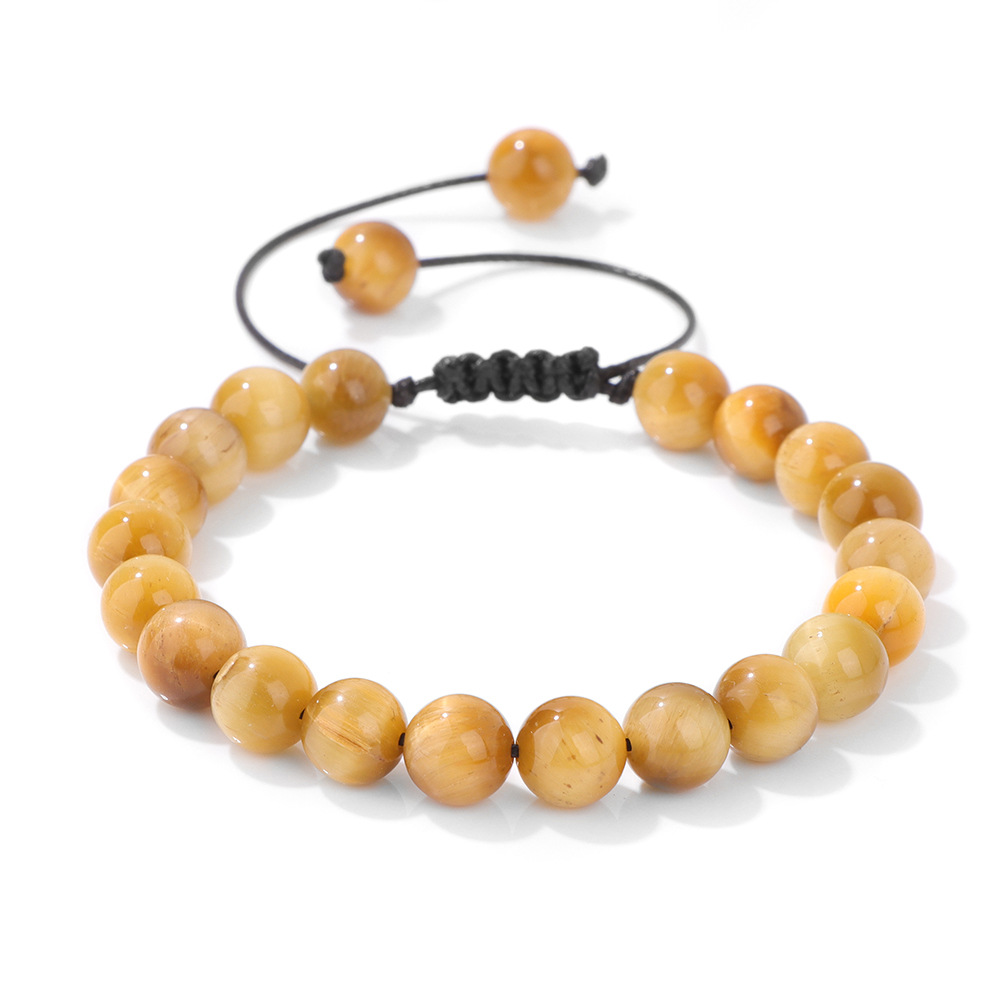 8mm gold tiger braid