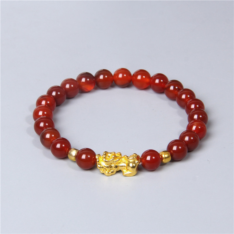 8mm red agate