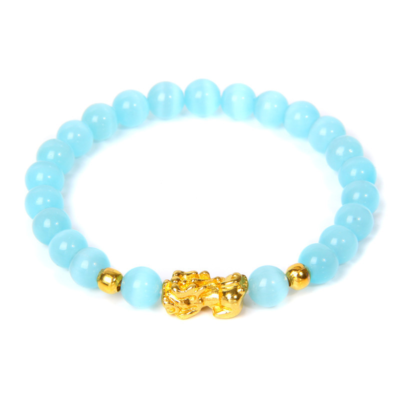 Blue cat eye