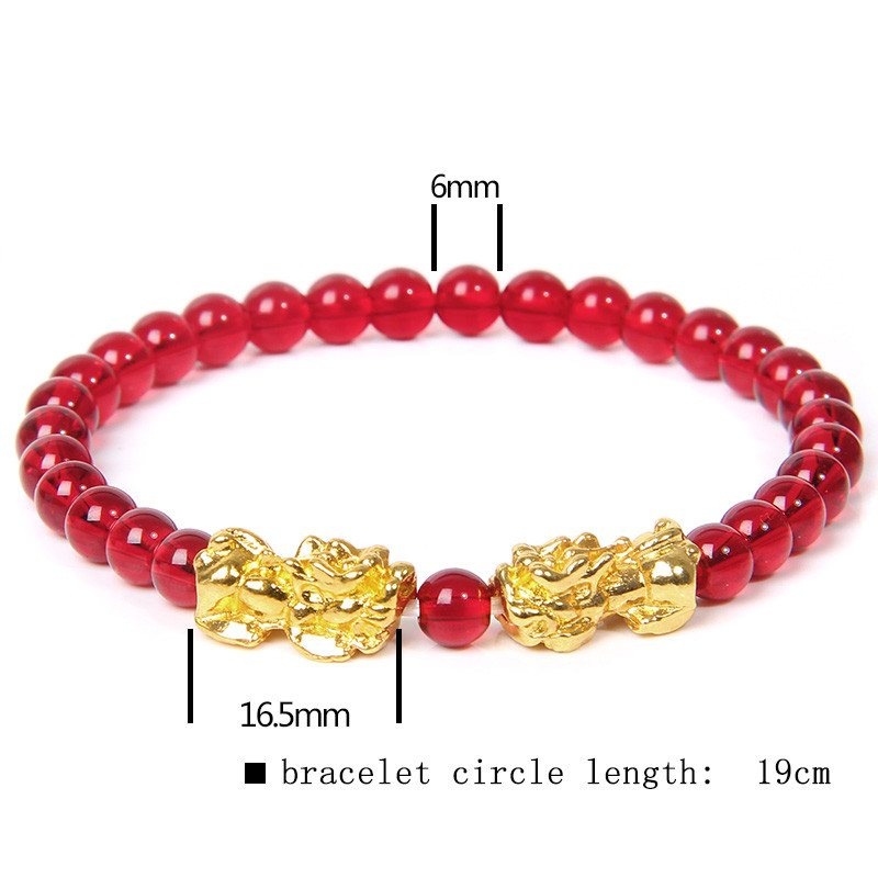 6mm red glass
