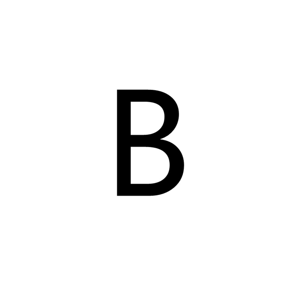B