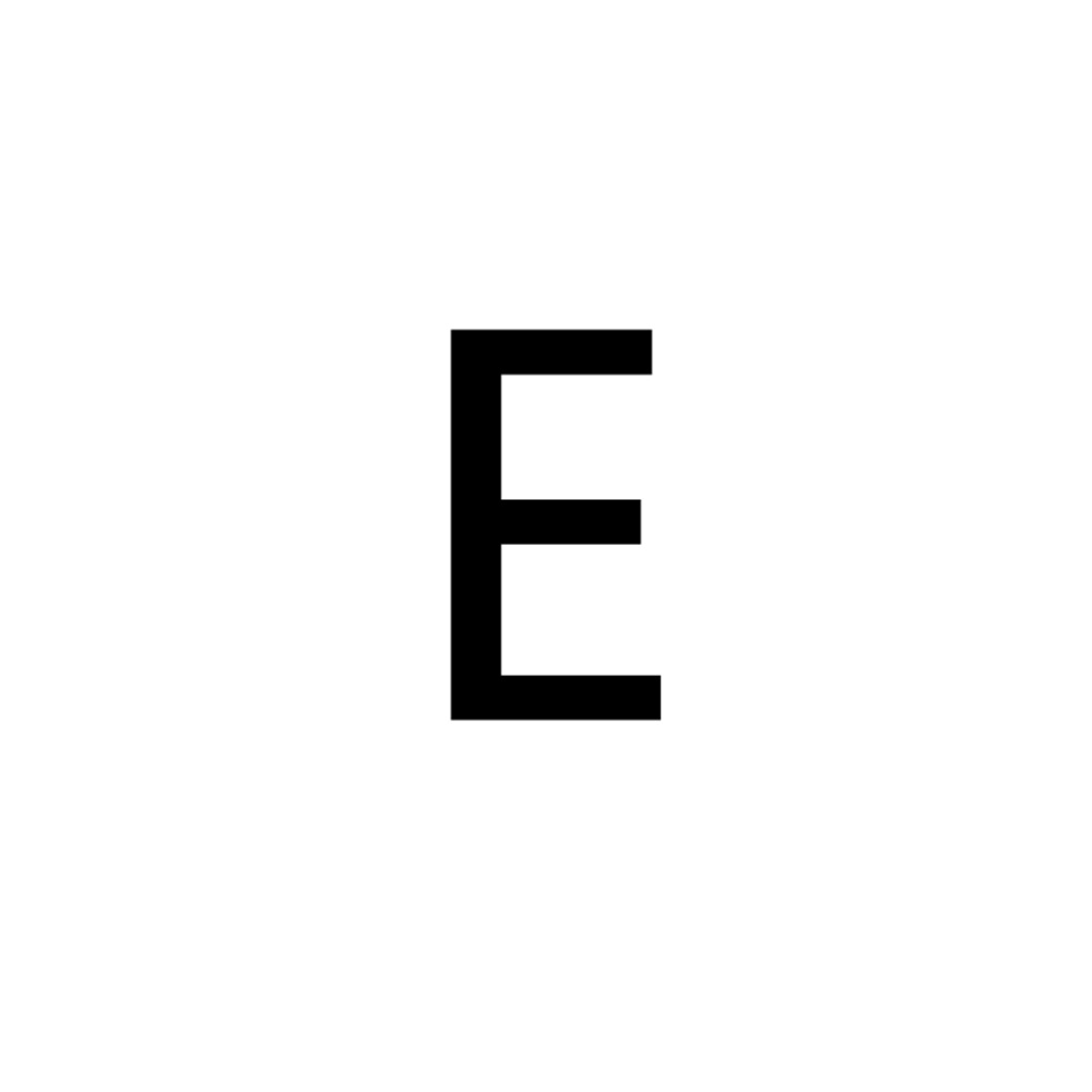 E