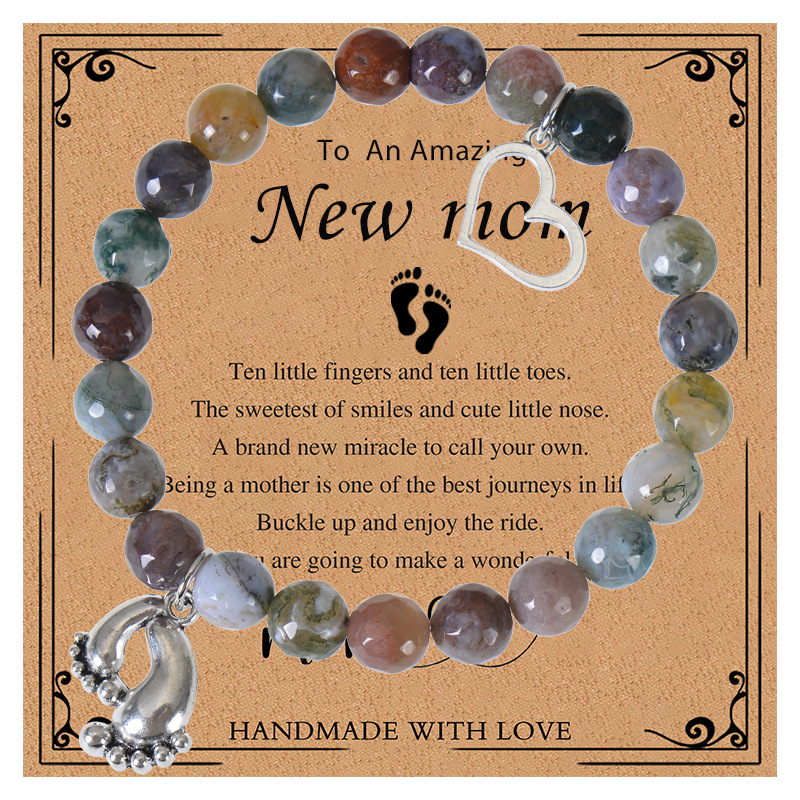 Indian agate bracelet
