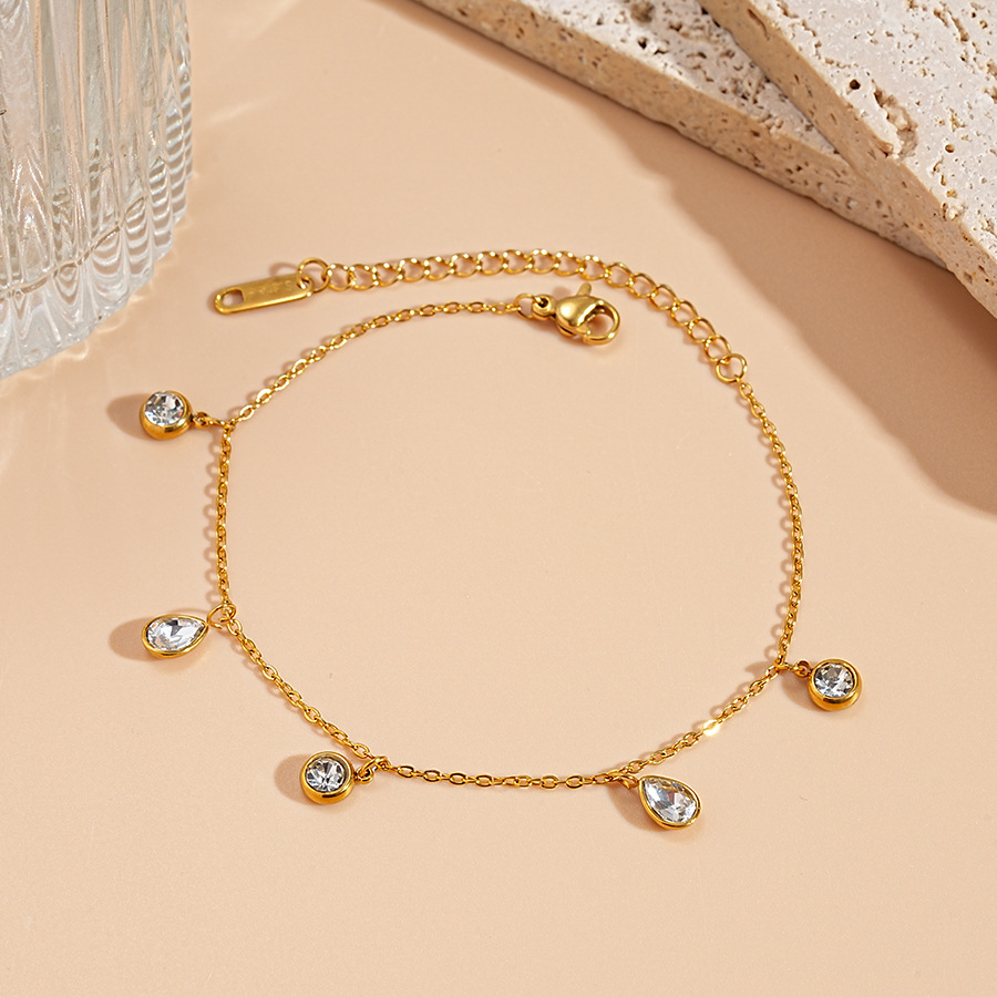 Bracelet-white water drops