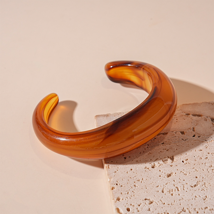 Amber Smoo Opening Bracelet