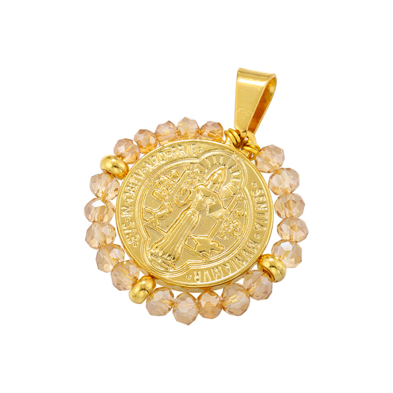 Golden Champagne crystal